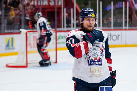 Linköpings Jesper Pettersson deppar