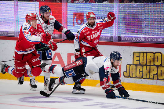 Timrås Sebastian Hartmann och Robin Hanzl, Linköpings