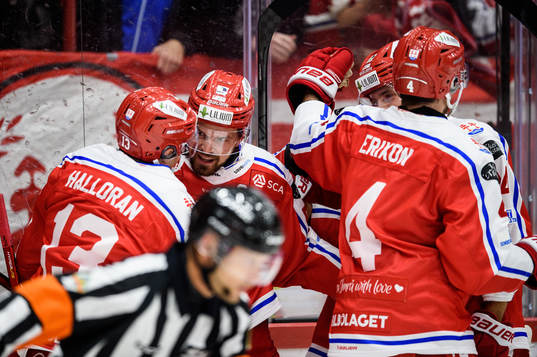 Timrås Nicholas Halloran, Anton Lander och Tim Erixon