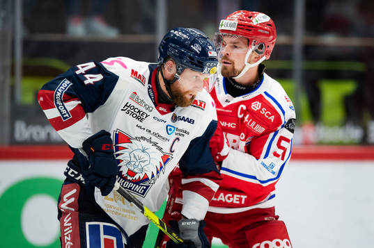 Linköpings Jonas Junland och Timrås Anton Lander