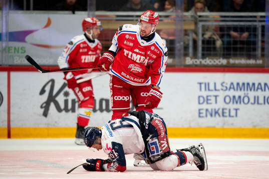 Timrås Tim Erixon och Linköpings Markus Ljungh