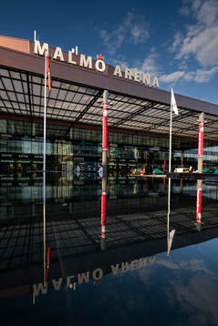 Exteriör Malmö Arena