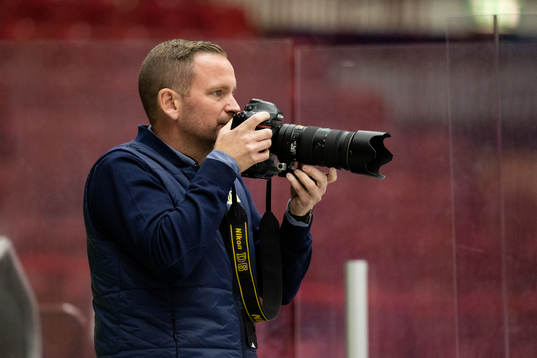 HV71s kommunikationschef Johan Freijd