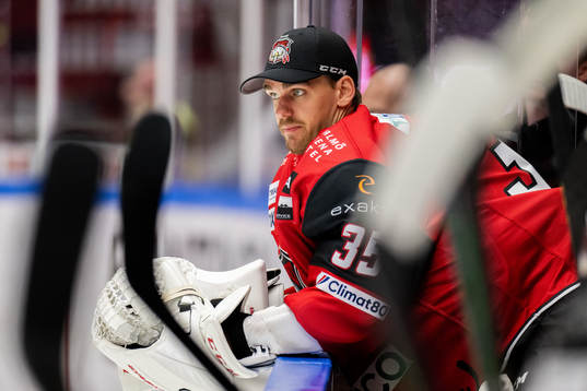 Malmö Redhawks målvakt Adam Werner