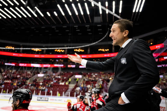 Malmö Redhawks tränare Tomas Kollar