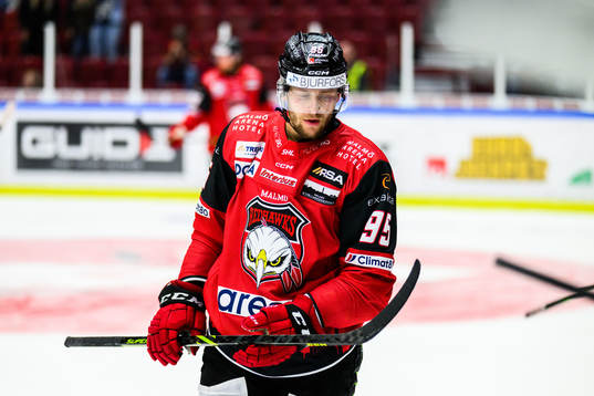Malmö Redhawks Carl Persson deppar