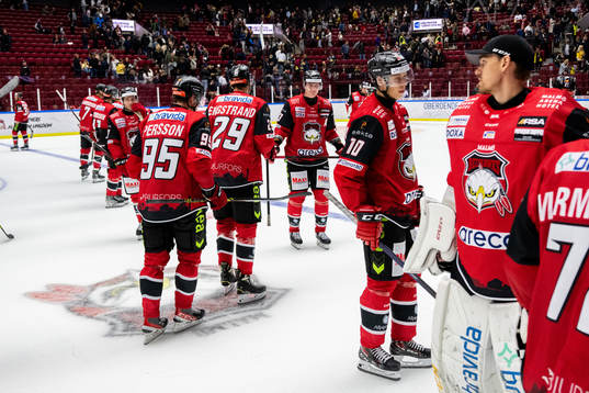 Malmö Redhawks Fredrik Händemark och William Von Barnekow