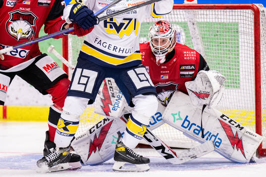 Malmö Redhawks målvakt Daniel Marmenlind