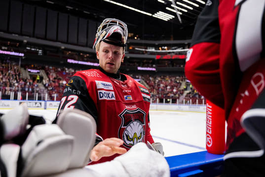 Malmö Redhawks målvakt Daniel Marmenlind
