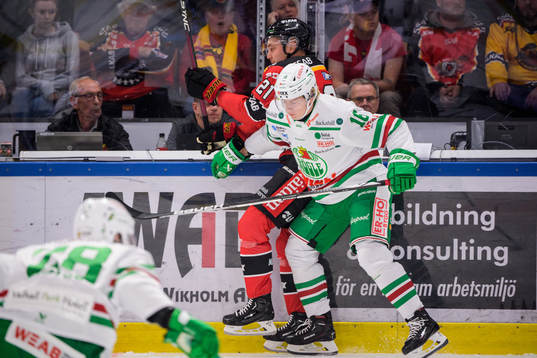 Luleås Juhani Tyrväinen och Rögles Theodor Niederbach