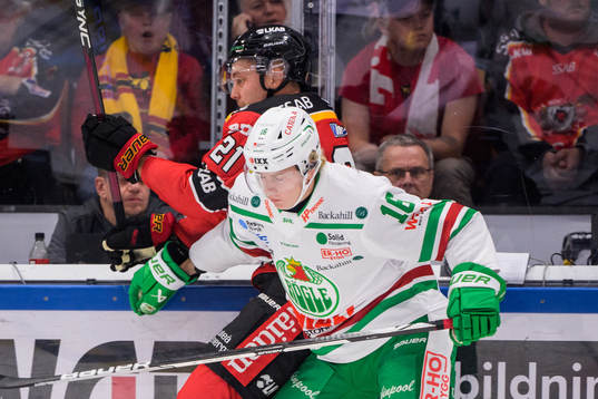 Luleås Juhani Tyrväinen och Rögles Theodor Niederbach