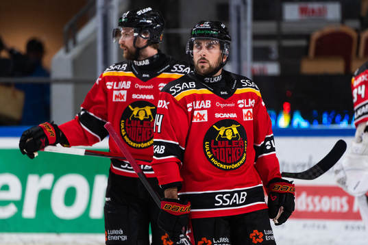 Luleås Jonathan Andersson deppar