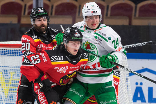 Luleås Jesper Sellgren och Rögles Marco Kasper