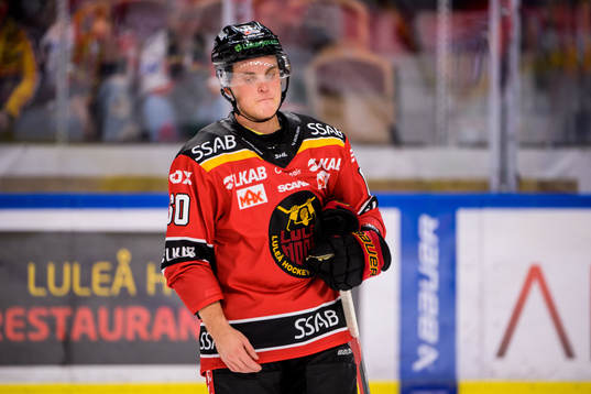 Luleås Julius Honka deppar