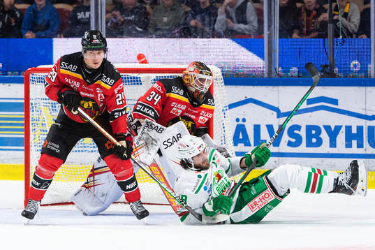 Luleås Erik Gustafsson och Rögles Dennis Everberg