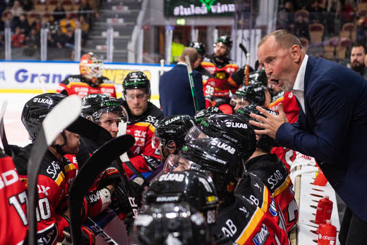 Luleås tränare Thomas Berglund