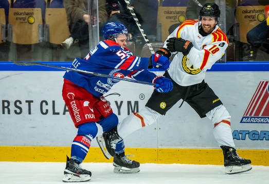 Oskarshamns David Quenneville och Brynäs Anton Rödin