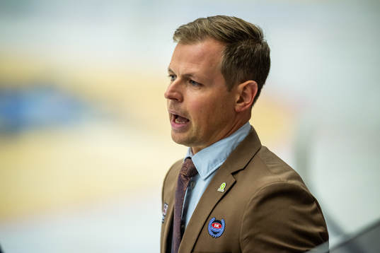 Oskarshamns tränare Martin Filander