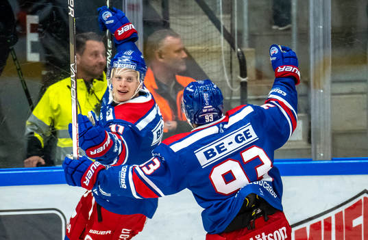 Oskarshamns Antti Suomela jublar