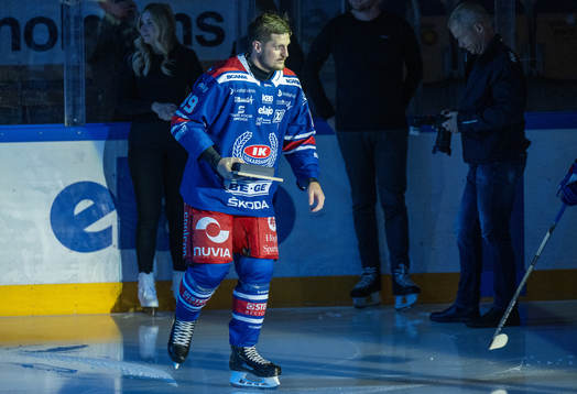 Oskarshamns Patrik Karlkvist fick ta emot ett pris