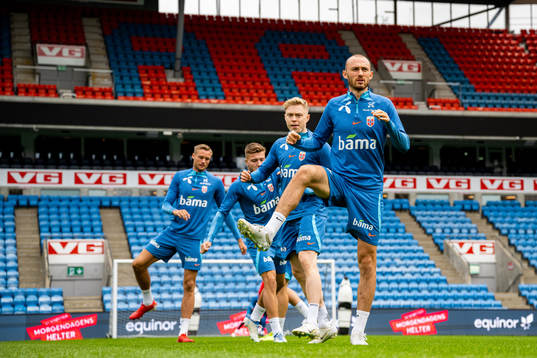 Ola Brynhildsen and Fredrik Aursnes of the Norwegian