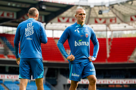 Leo Skiri Østigård of the Norwegian national football team