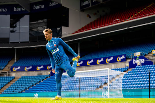 Martin Ødegaard of the Norwegian national football team