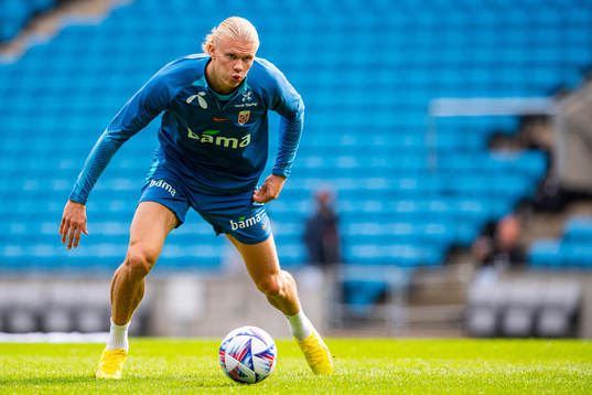 Erling Braut Haaland of the Norwegian national football team