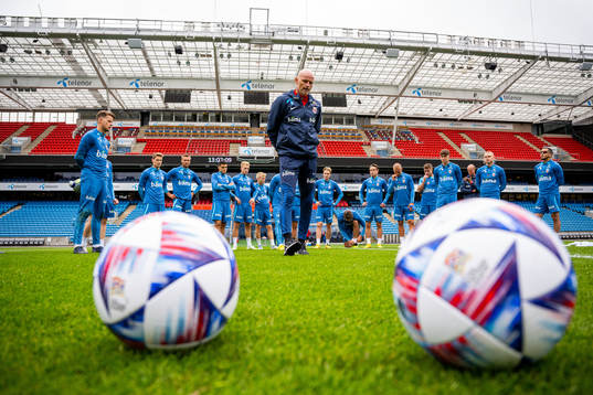 Ståle Solbakken, head coach of the Norwegian national