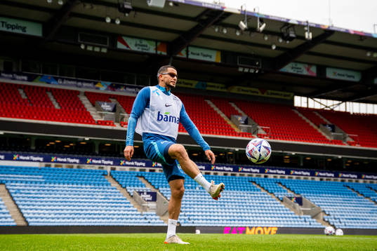 Omar Elabdellaoui of the Norwegian national football team