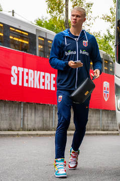 Erling Braut Haaland of the Norwegian national football team