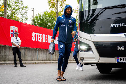 Joshua King of the Norwegian national football team