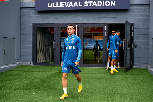 Patrick Berg of the Norwegian national football team