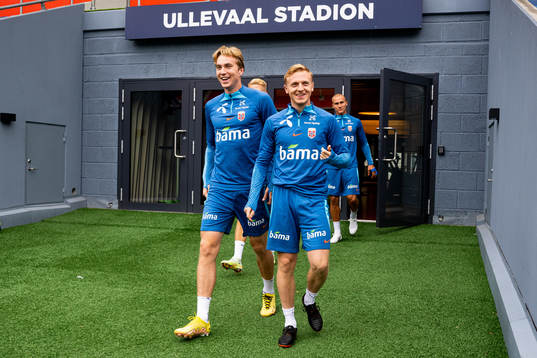 Kristian Thorstvedt and Mats Møller Dæhli of the