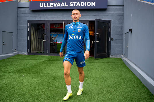 Julian Ryerson of the Norwegian national football team