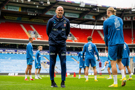 Ståle Solbakken, head coach of the Norwegian national
