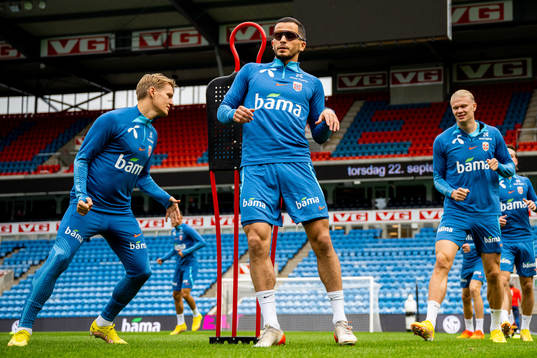 Omar Elabdellaoui of the Norwegian national football team