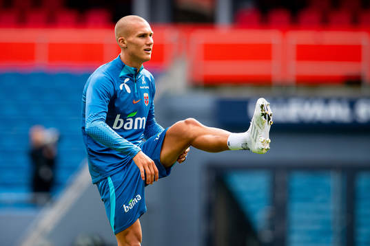 Leo Skiri Østigård of the Norwegian national football team