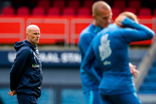 Ståle Solbakken, head coach of the Norwegian national