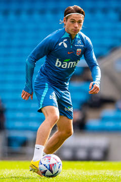 Patrick Berg of the Norwegian national football team