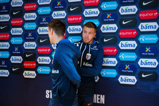 Fredrik André Bjørkan of the Norwegian national football