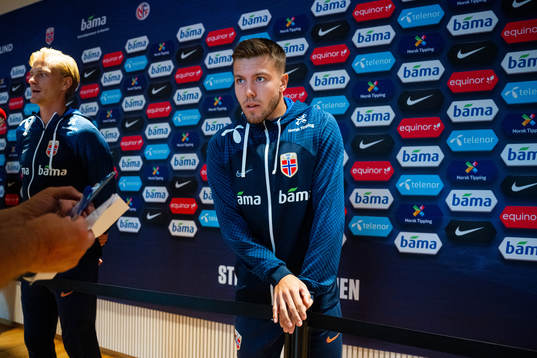 Fredrik André Bjørkan of the Norwegian national football