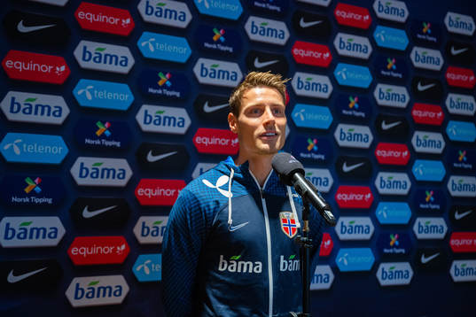Kristoffer Zachariassen of the Norwegian national football