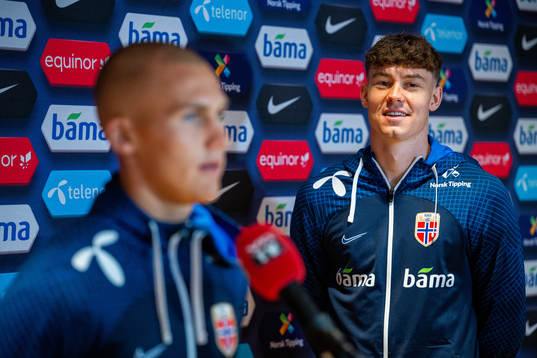 Jørgen Strand Larsen of the Norwegian national football