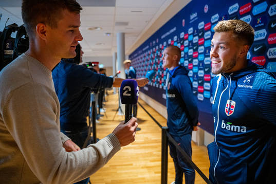 Fredrik André Bjørkan of the Norwegian national football