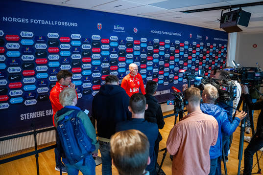 Ståle Solbakken, head coach of the Norwegian national
