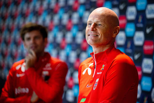 Ståle Solbakken, head coach of the Norwegian national