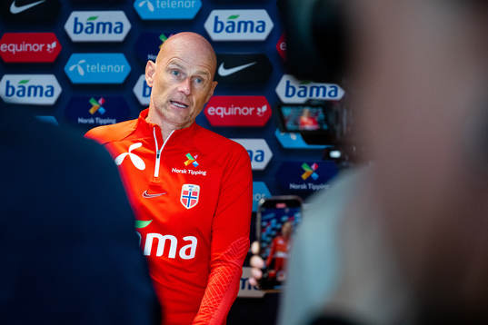 Ståle Solbakken, head coach of the Norwegian national