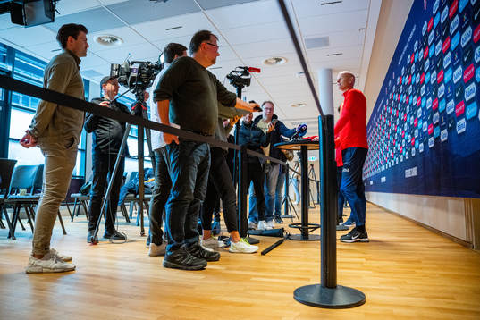 Ståle Solbakken, head coach of the Norwegian national