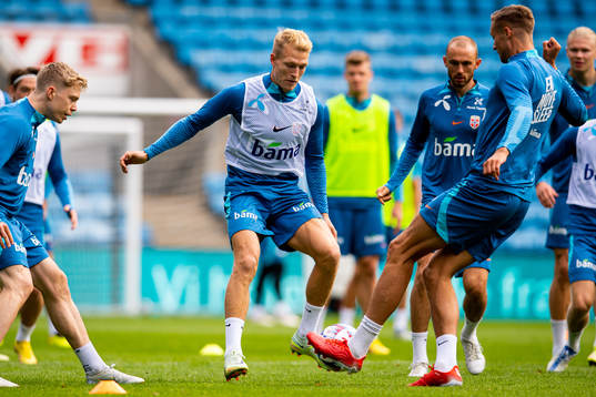 Andreas Hanche-Olsen of the Norwegian national football team